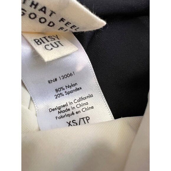 New L SPACE Size XS Solstice Bitsy Cutout Colorblock One-Piece Swimsuit - Picture 9 of 9